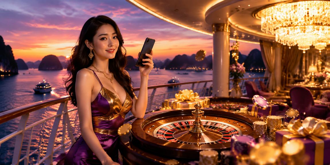 Khám phá vòng quay roulette tại Vịnh Hạ Long